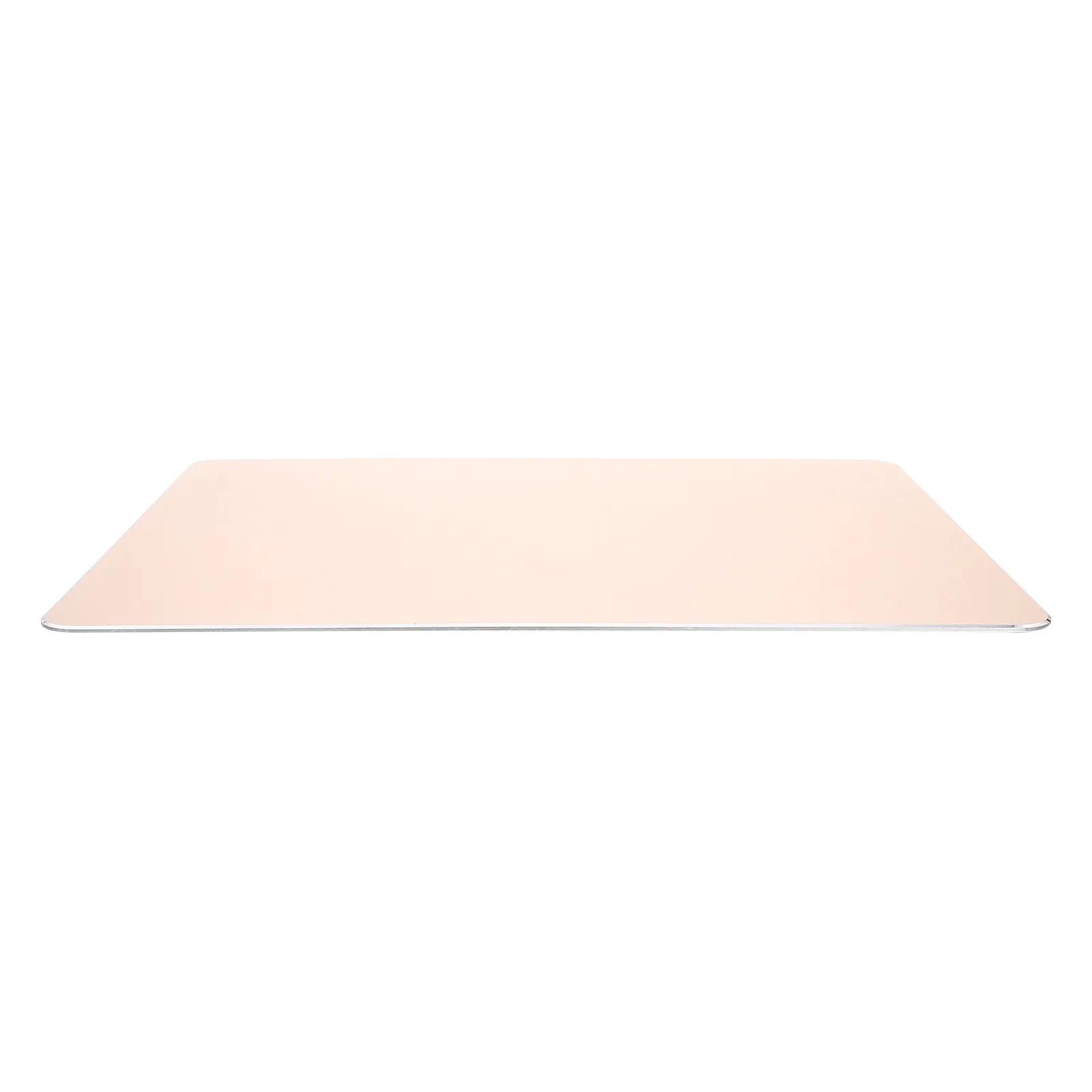 Ergonomic Aluminum Alloy Mouse Pad Square Double-Sided Desk Mat for Gaming and Office Use Premium Lightweight Metal Construction