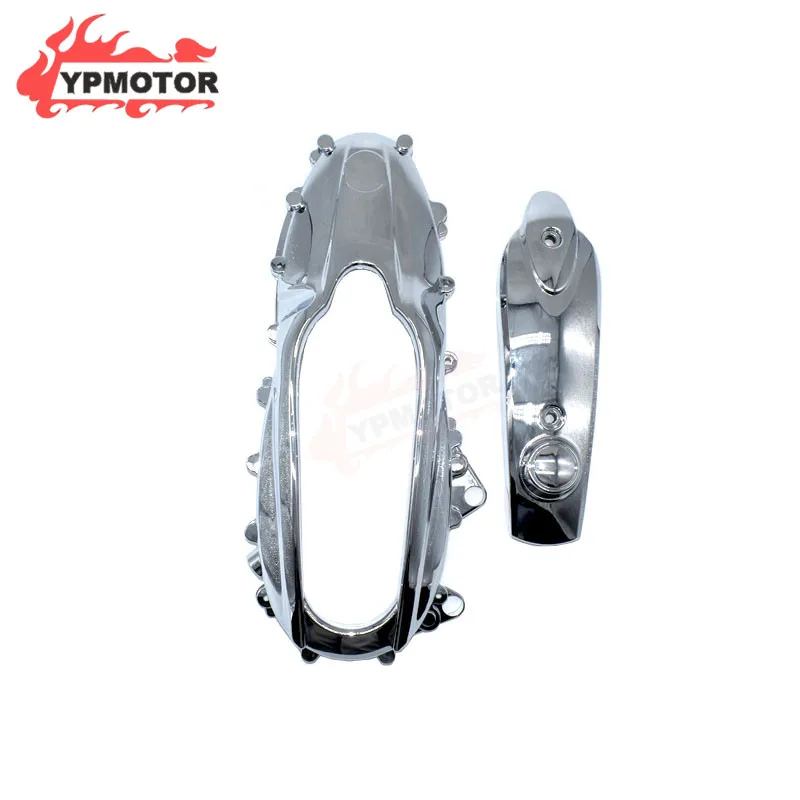 T-MAX500 01-11 Scooter Rear Swingarm Engine Split Cover Guard Protection Decal Frame Panel For Yamaha TMAX500 XP500 2001-2011