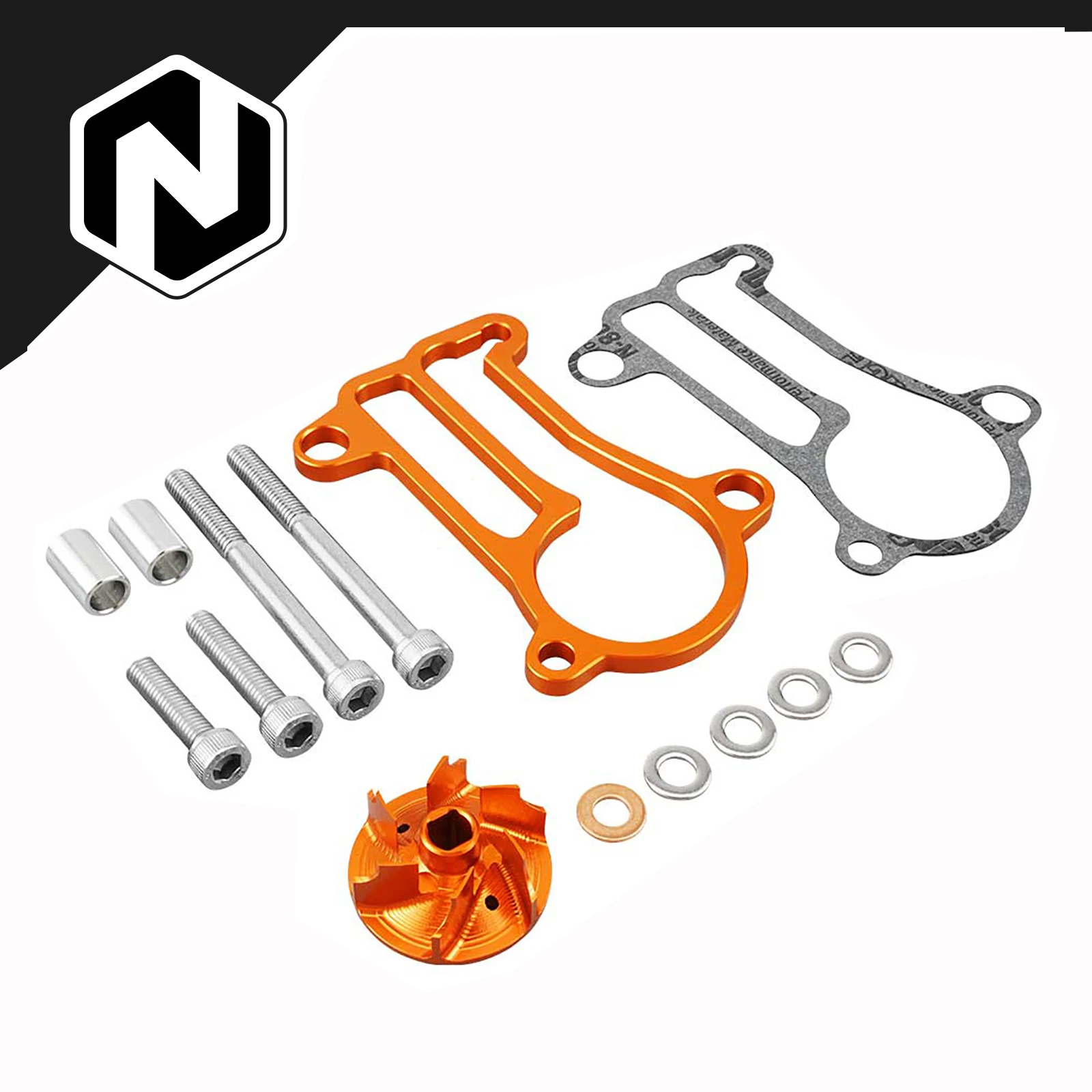 

NICECNC For KTM EXC 300 2017-2023 Oversized Water Pump Cooler Impeller Spacer Kit EXC 250 XCW 300 XC-W 250 17-23 Motorcycle