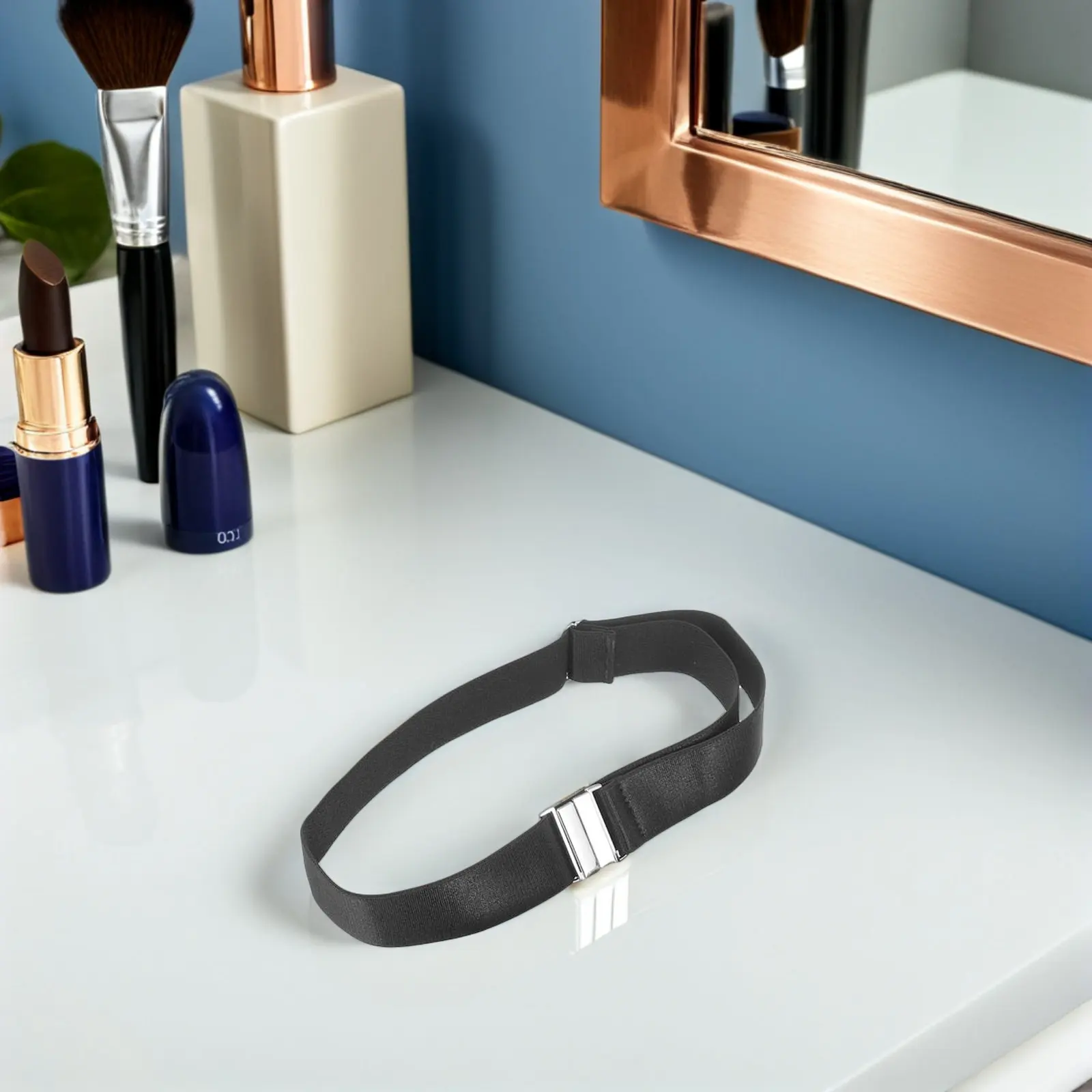 

Комплект из 4 регулируемых эластичных подвязок для бедер больших размеров из цинкового сплава, с надежной фиксацией, модные аксессуары для рейв-вечеринок