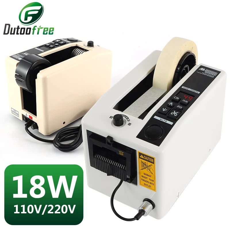 110V 220V tagliatrice a nastro distributore automatico di nastro macchina imballatrice distributore di nastro adesivo elettrico taglio adesivo