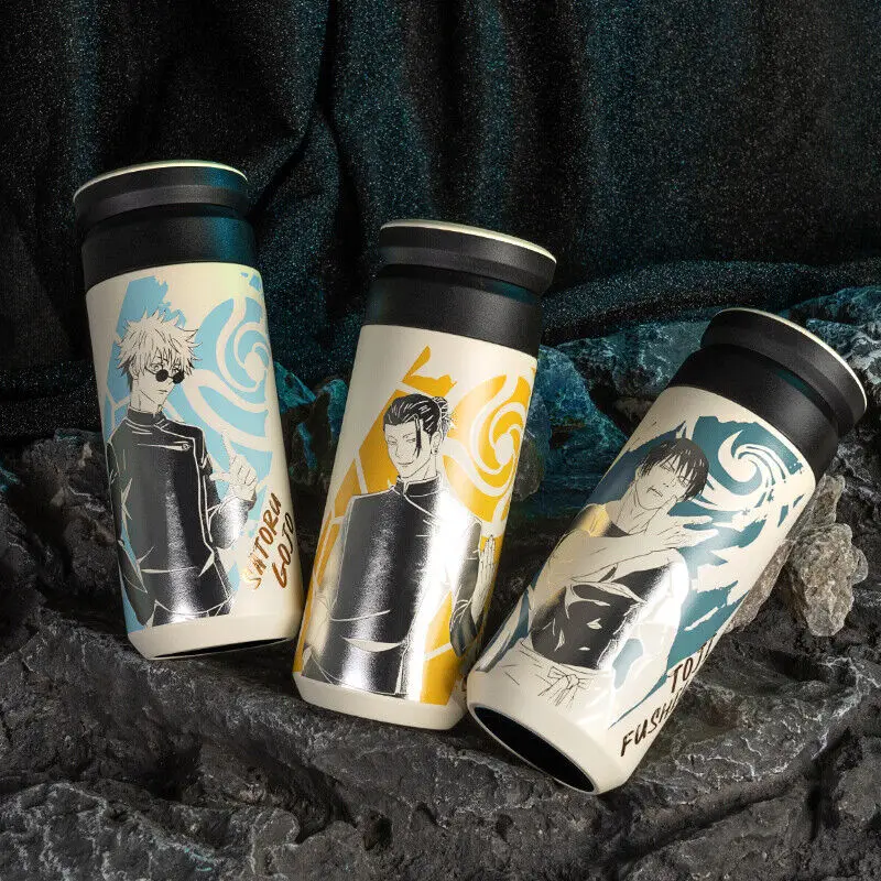 Jujutsu Kaisen Anime Vacuum Cup Thermal Mug Portable Cartoon Cospaly Gift  Stoup  Insulated