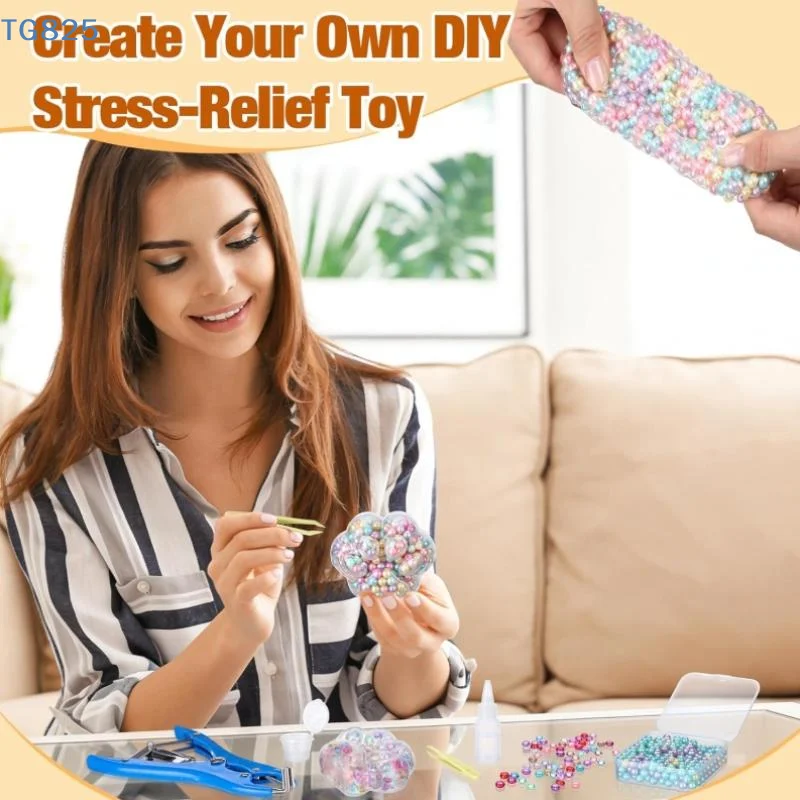【AN】【SA】DIY Empty Ball Shell For Handmade Toy Clear Soft Plastic Skin For Maltose Squeeze Ball Creative Stress Relief Toy