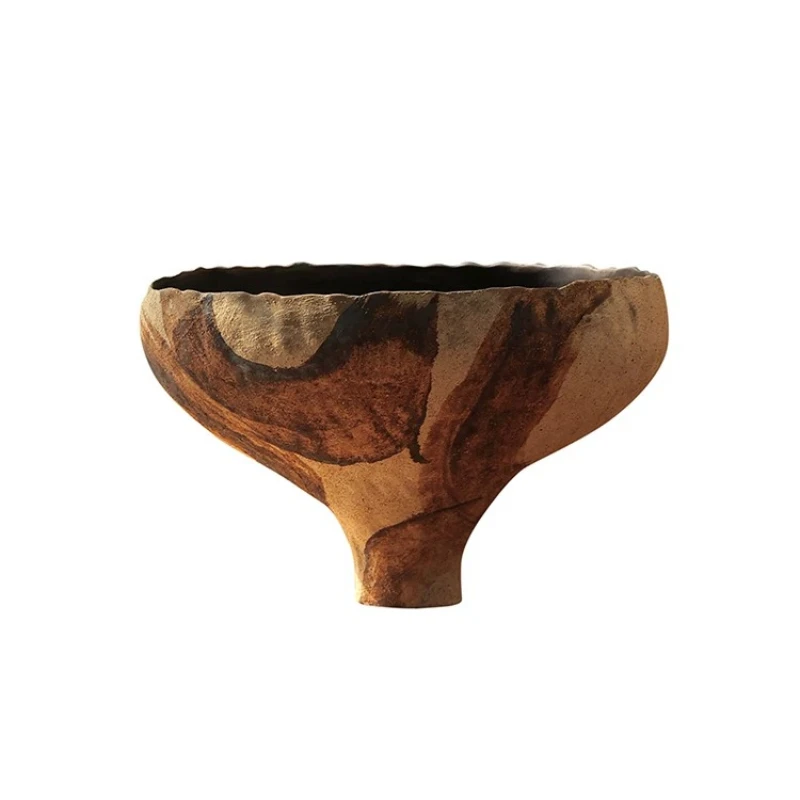Ceramic vase hand-painted art vase tabletop ornament