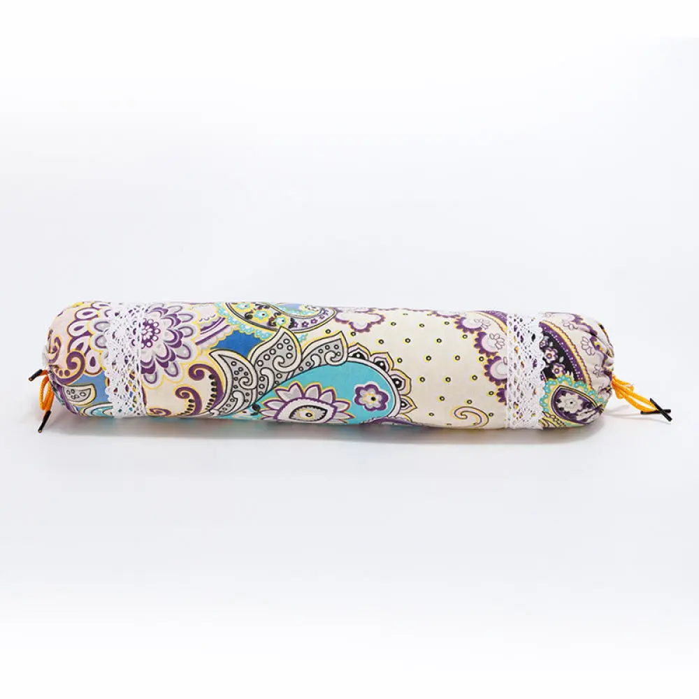 DIY Wormwood Cervical Pillow Kit Cylinder Neck Support Cushion Natural Herbal Fabric Handmade Massage Relax Bedding Tool