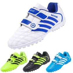 28-38 # Stijlvolle En Comfortabele Ademende Jongens Meisjes Training Spel Sneakers Indoor Outdoor Gazon Jeugd Student Voetbal Schoenen