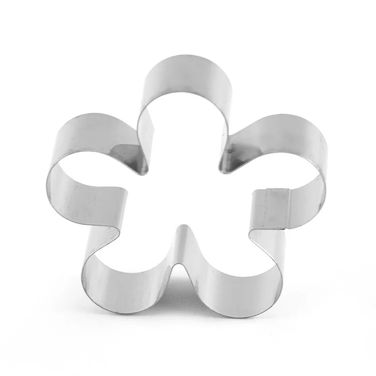 Biscuit Cutter Baking Set Flower Shape Biscuit Stainless Steel Cutter Kitchen Baking Biscuit Ring