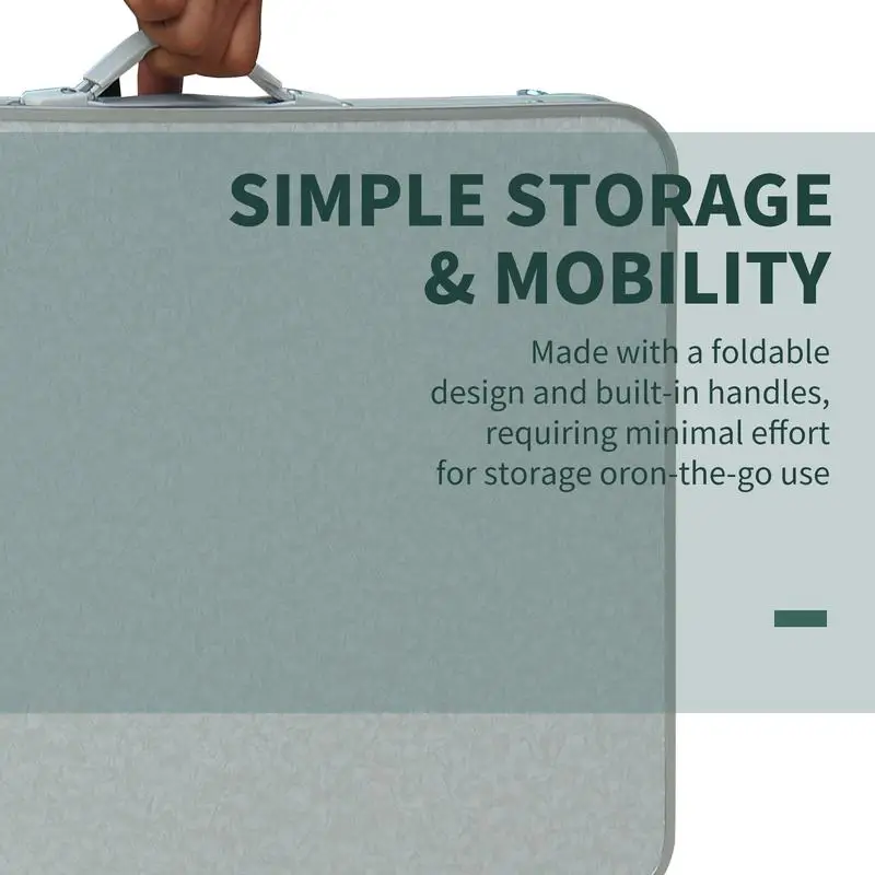 Table de camping portable – Table de pique-nique pliante extérieure légère pour un usage pratique et un transport facile