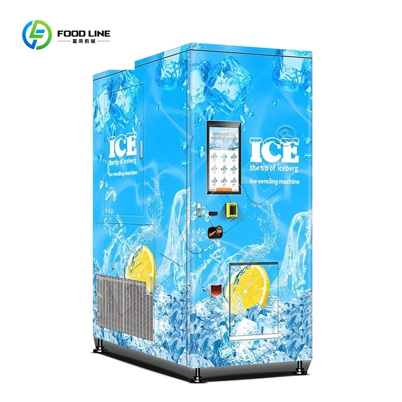 آلة بيع الثلج على الشاشة الموردة لآلة بيع الثلج الأمثل لصنع آلة بيع الثلج ATM