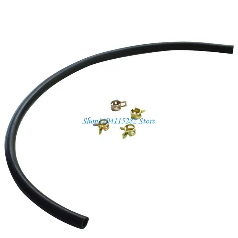

Upgrades Hose 7mm Includes 10 Hose Clamps Corrosion Resistant Hose for Automotive Gasolines Engines
