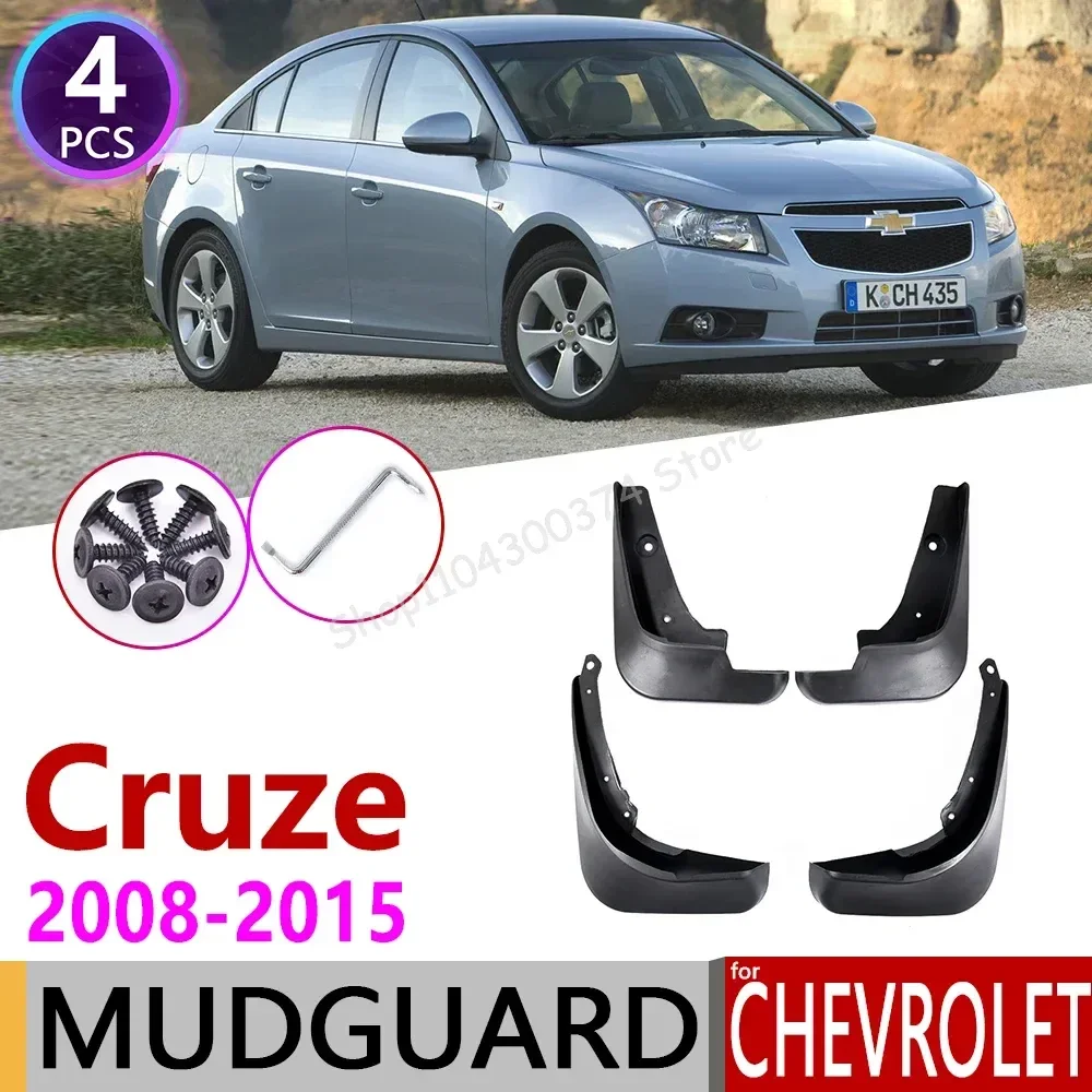 Mudflap for Chevrolet Cruze J300 2008~2015 Fender Mud Guard Flaps Splash Flap Mudguard Accessories 2009 2010 2011 2012 2013 2014