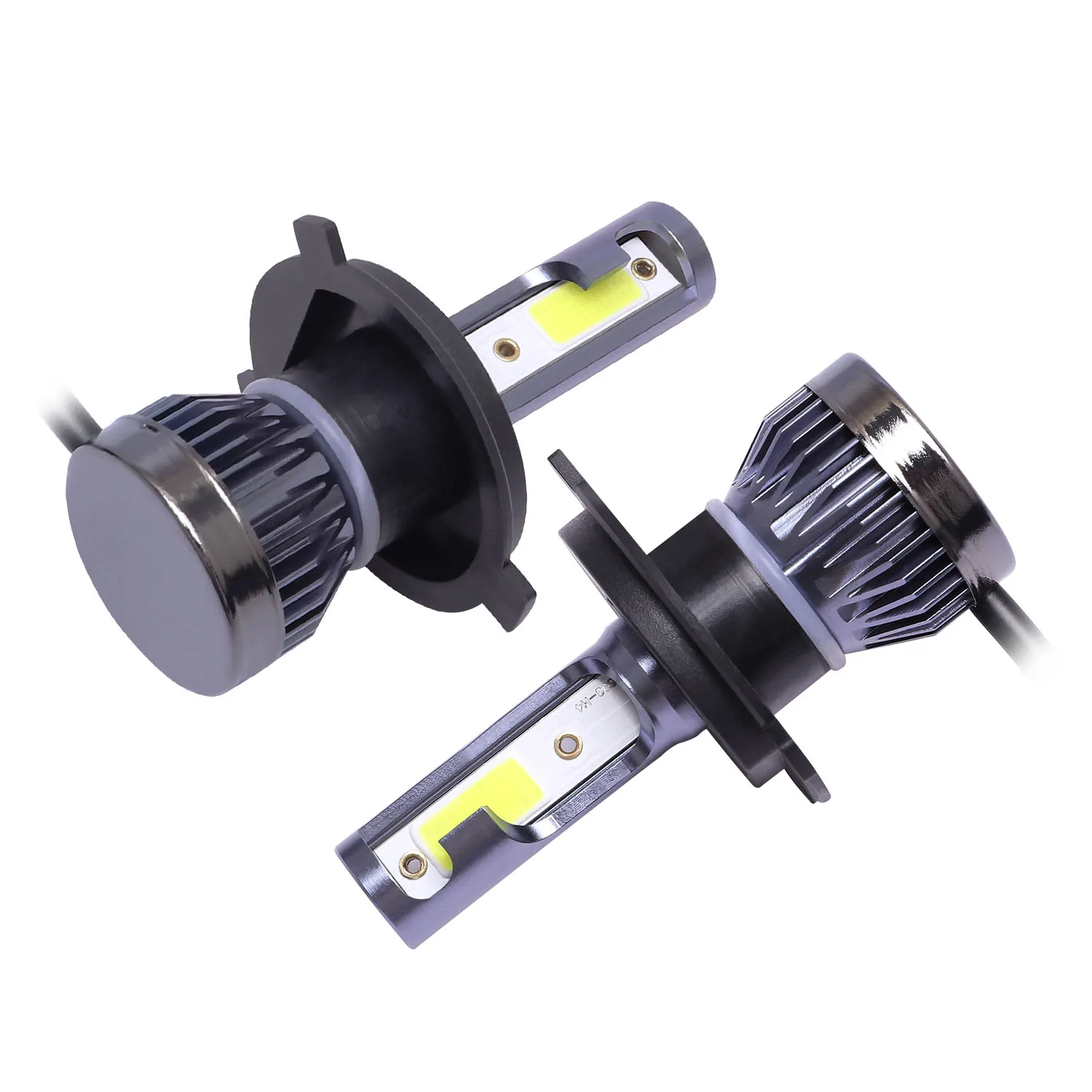 Ampoules de Sauna de Voiture LED H4, Kit de Lampes de Sauna H1 H7 H8 H9 H11 9005 HB3 9006 HB4, Lampe de Conduite existent 6000K 12000K, 2 Pièces