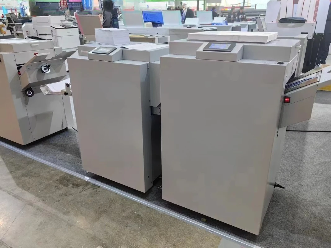 QK-JD1710 Heavy-duty high-speed automatic brochure making machine Unilateral dressing function Line binding machine