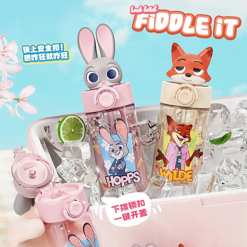 

Портативная кружка для напитков Disney Zootopia для мужчин и женщин, новинка 2026 года, для косплея, стильная и удобная.