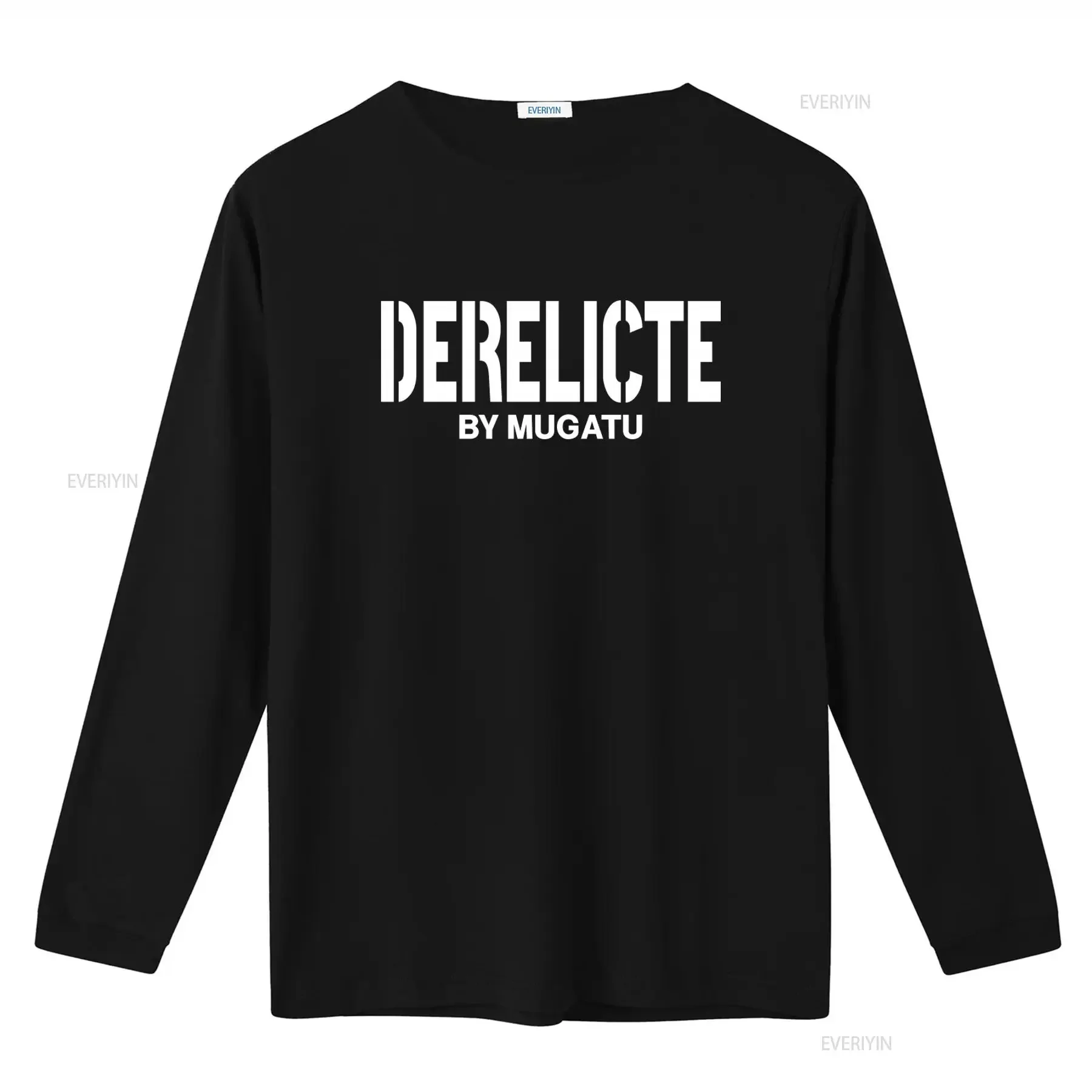 Derelicte By Mugatu Fashion Statement T Shirt Bold Typography Design for Trendsetters vintage Washed fashion Unisex graphic