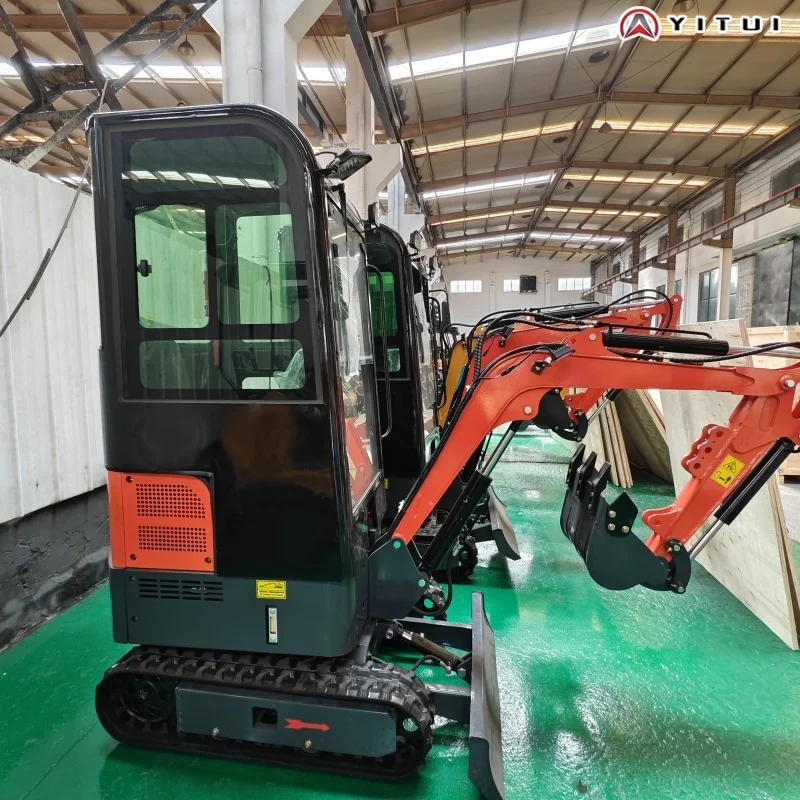 حفارة صغيرة كابينة متعددة الوظائف مع ملحقات مخصصة تسليم سريع لمحرك الديزل عالي الجودة حفارة صغيرة