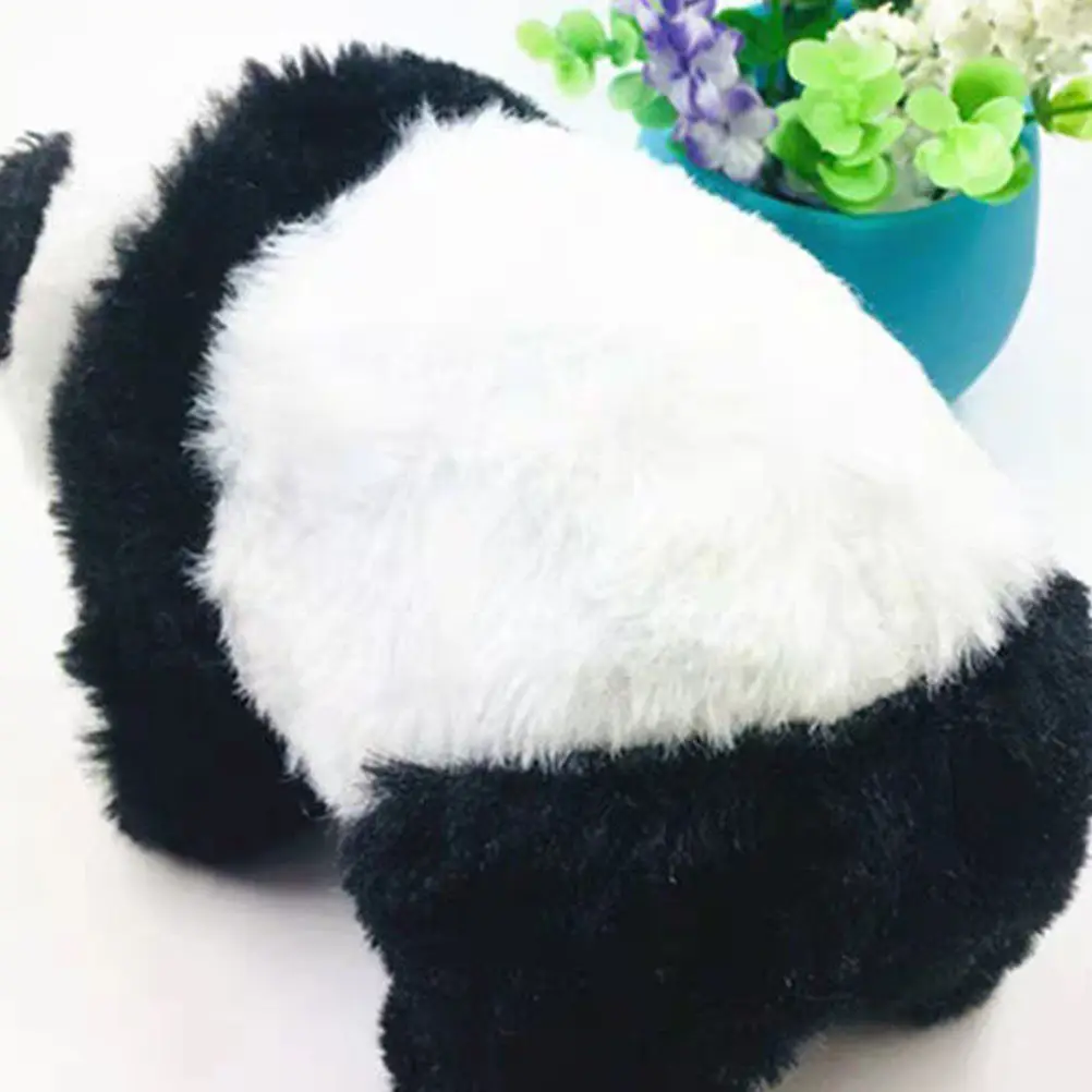 

Interactive Electric Panda Animal for Children Crawling Forward Making Noise Soft Touch Gentle Safe Educational Gift for Babies