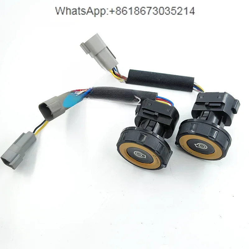 Applicable to excavator 320GC one-button start 323 330 329 336 349GC power ignition switch