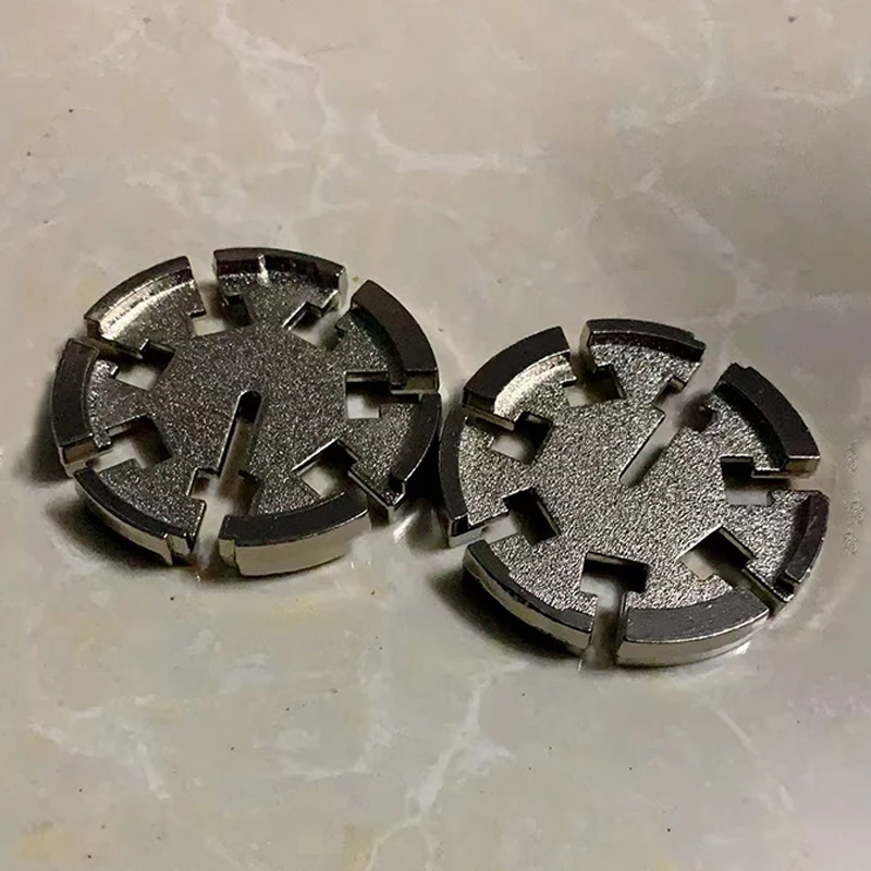 ماجيك صعب المعادن يلقي الألغاز 3 قطعة مجموعة الدماغ دعابة العقل الذكاء المنطق اختبار تفكيك ألعاب لعب للأطفال المراهقين الهدايا