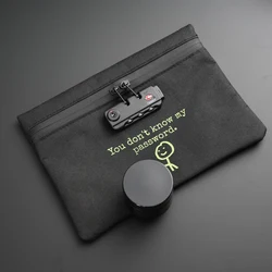 FIREDOG Smell Proof Bag With Lock U DONT KNOW MY PASSWORD Odor Proof Pouch Carbon Lined Pouch Storage Zipper Bag
