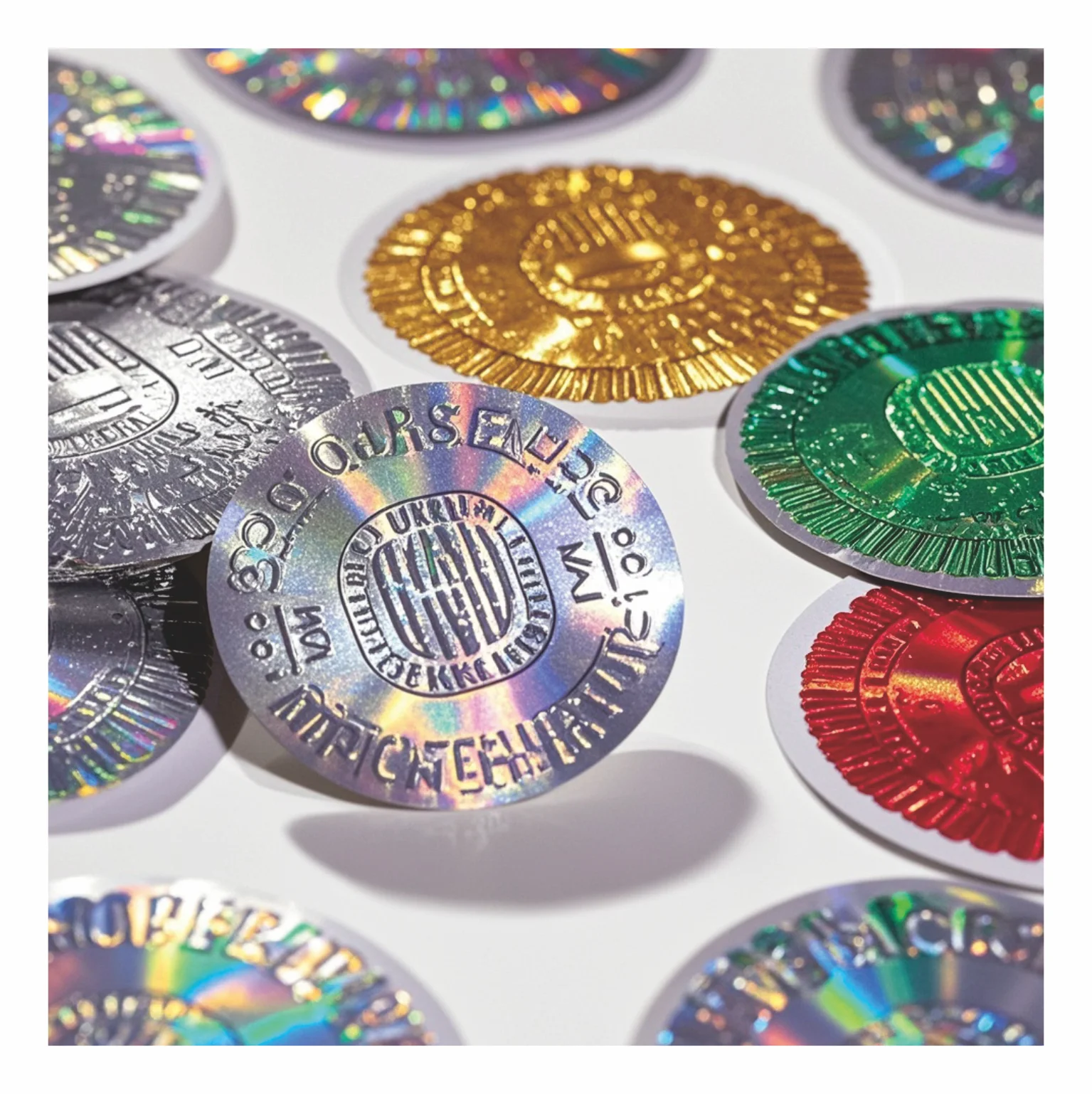 

Hot Selling Hologram Laser Sticker With Barcode PVC Material Hologram Sticker With CE Certificate