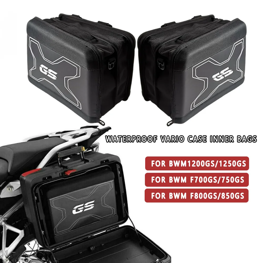 Motorcycle Inner Bags Tool Box Saddle Bag For BMW R1200GS ADV Adventure R1250GS R 1200 GS LC F850GS Vario Case Suitcases Luggage