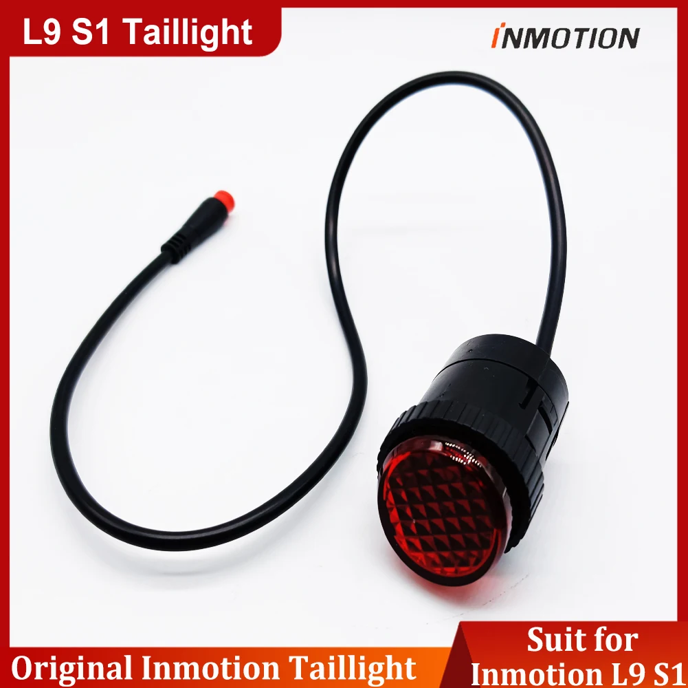 Original INMOTION L9 S1 Taillight Parts Rear Taillight for Foldable Smart Electric Scooter Skateboard Rear Taillight Accessory