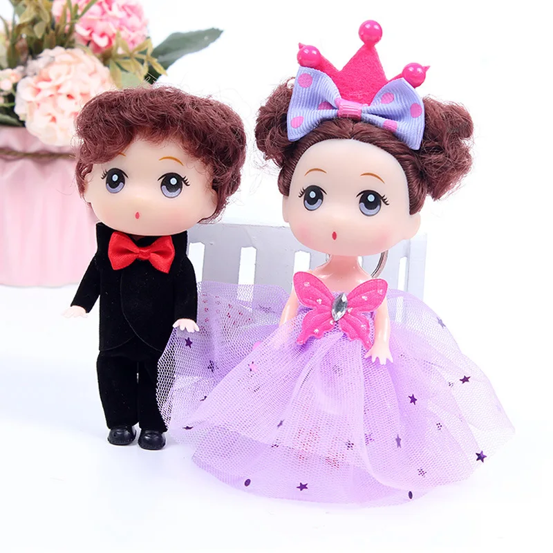 12CM Doll Dreamy Mini Cute Charm Little Kelly Trendy Toy for Girls Dress Up Dollhouse Makeup DIY Toys Set Perfect Gift for Kids