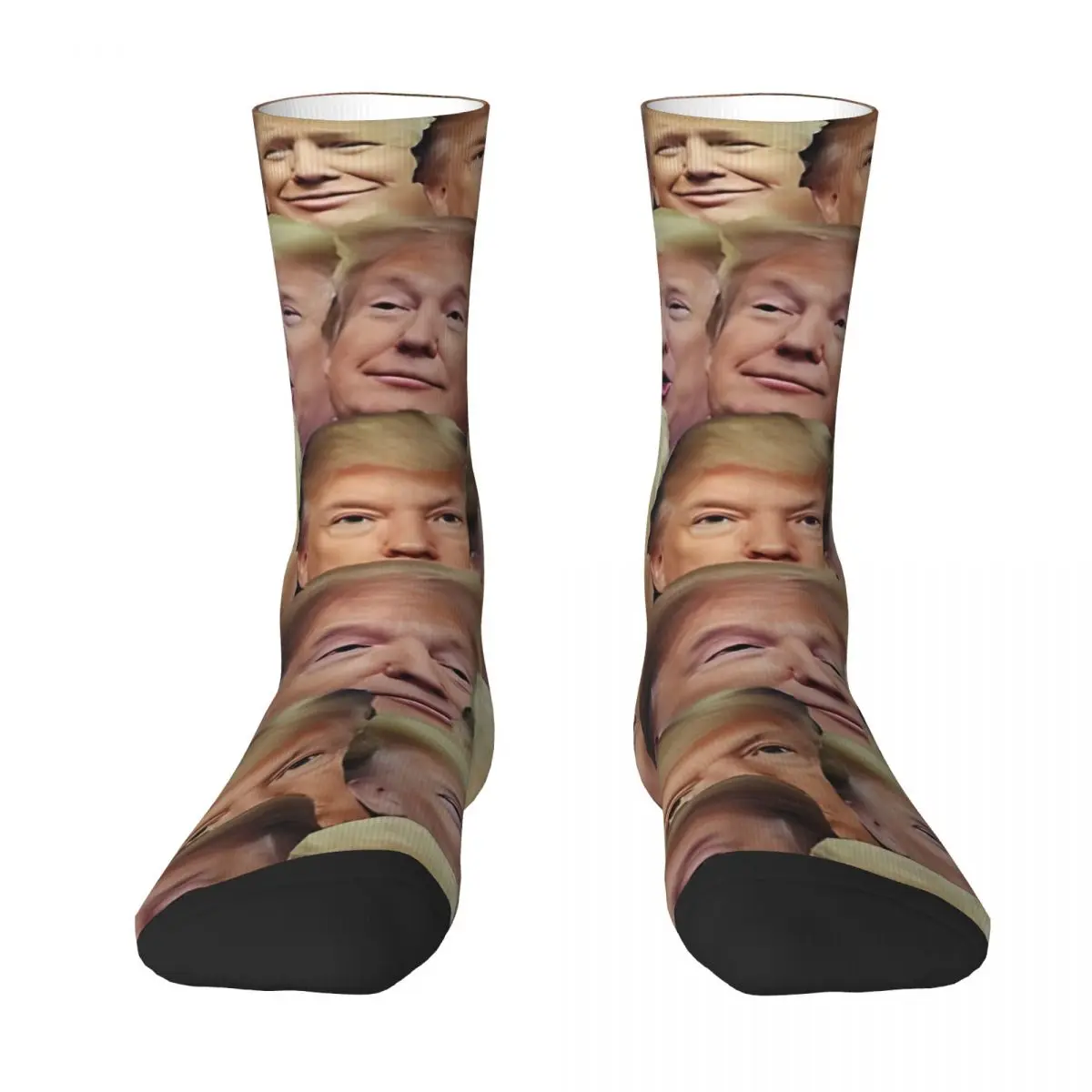 Women Men Socks Donald Trump Meme Stockings Autumn Funny Medium Soft Socks Custom Outdoor Sports Anti Slip Socks