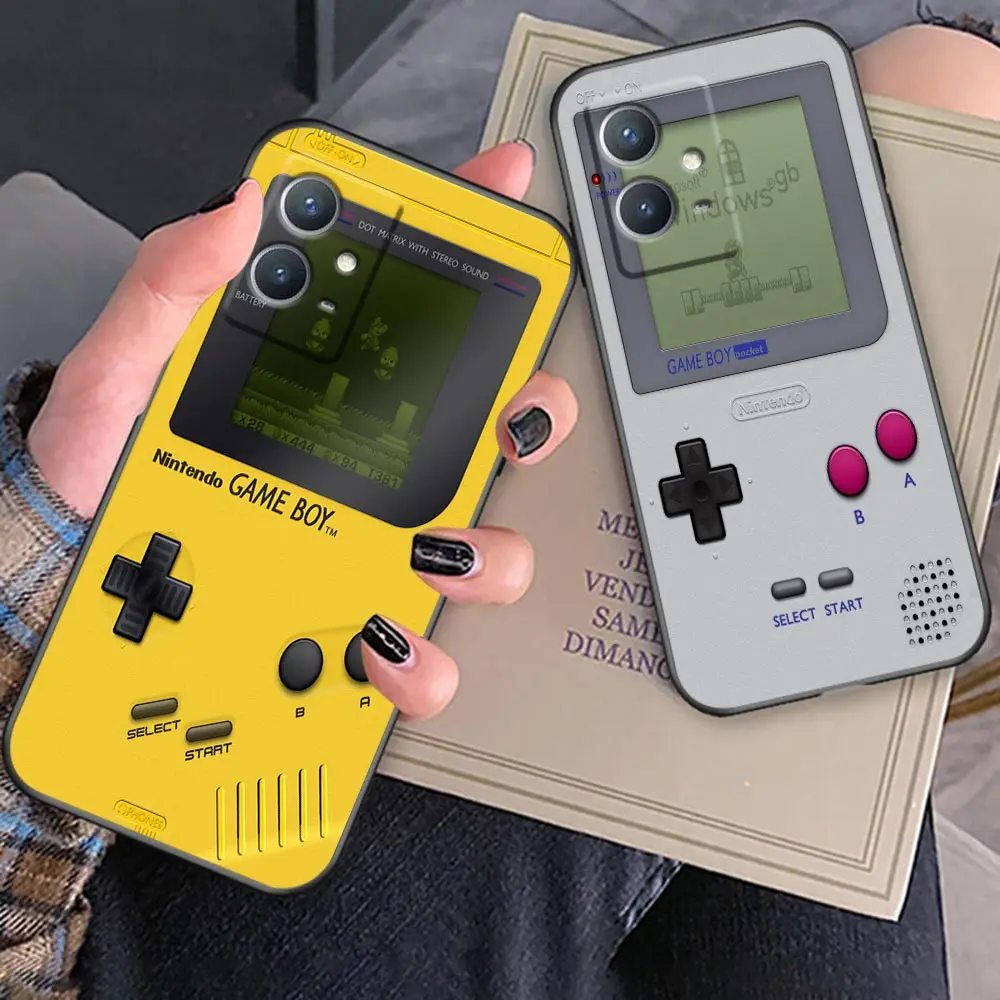 Classic Game-Boy Model Funda Case For VIVO Y97 Y85 Y83 Y78 Y77 Y76 Y75 Y72 Y67 Y55 Y53 Y52 Y52S Y51 Y51S Y50 Y35 Y20 Case Capa