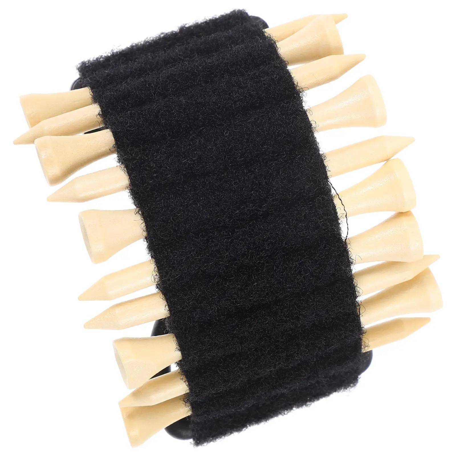 

1 set Golf Nail Fixing ClipBlack Tees Holder Ball Hanging Carrier Supplies Accessories GolfsTEE Organizer Plastic Golfing