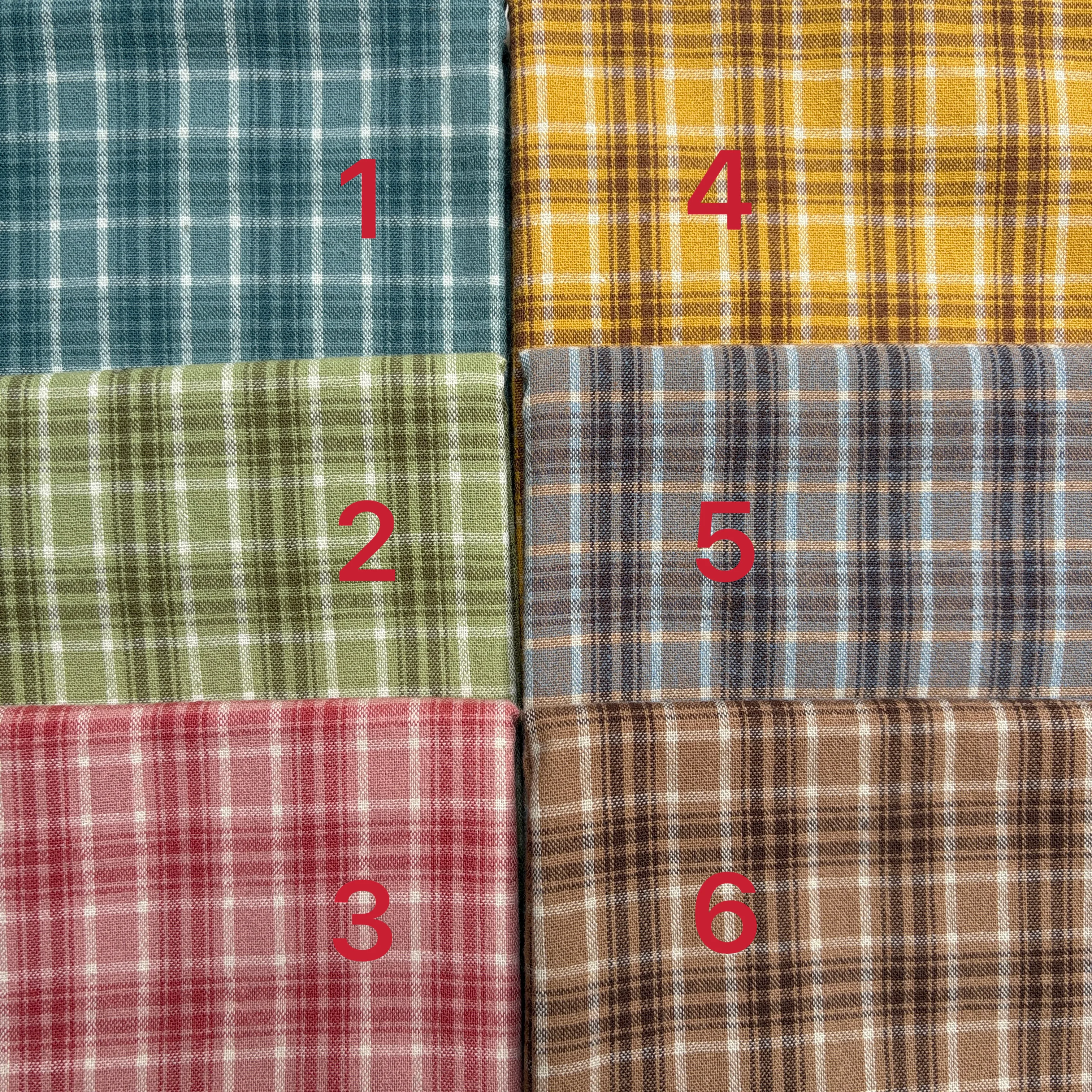 DIY Japan Little Cloth Yarn-dyed Woven Cotton Fabric Plaid Brocade Patchwork Quilt Craft Fabric Cloth Stitch Sew Doll Clothes