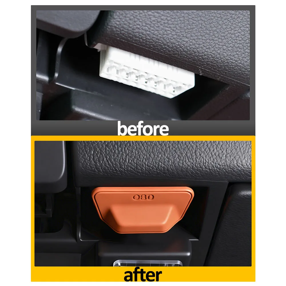Special OBD Interface Protective Cover Car Accessories For Chery Jetour G700 2025 2026 Computer Diagnostic Interface Dust Cover
