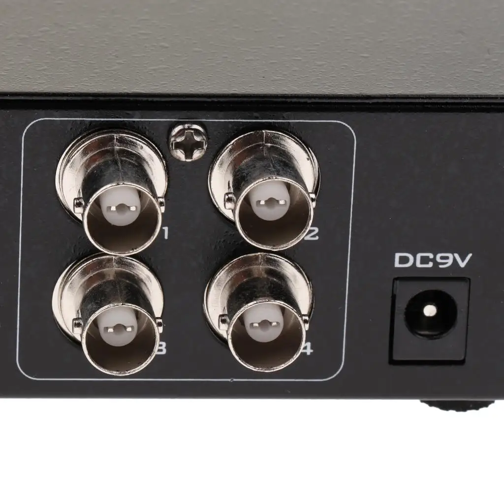 4Port BNC Composite Video Splitter Distribution Adapter for CCTV DVR