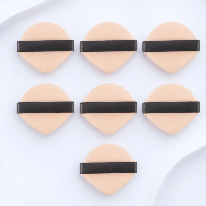 7個入り 両面使える ウェット＆ドライ パウダー ソフトメイクアップスポンジ ファンデーション ルースパウダー フェイス用