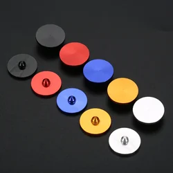 5Pcs 20mm Aluminium Alloy Round Shaped Golf Ball Position Mark Markers Practical Golfer Training Aids Red/Gold/Silver/Blue/Black