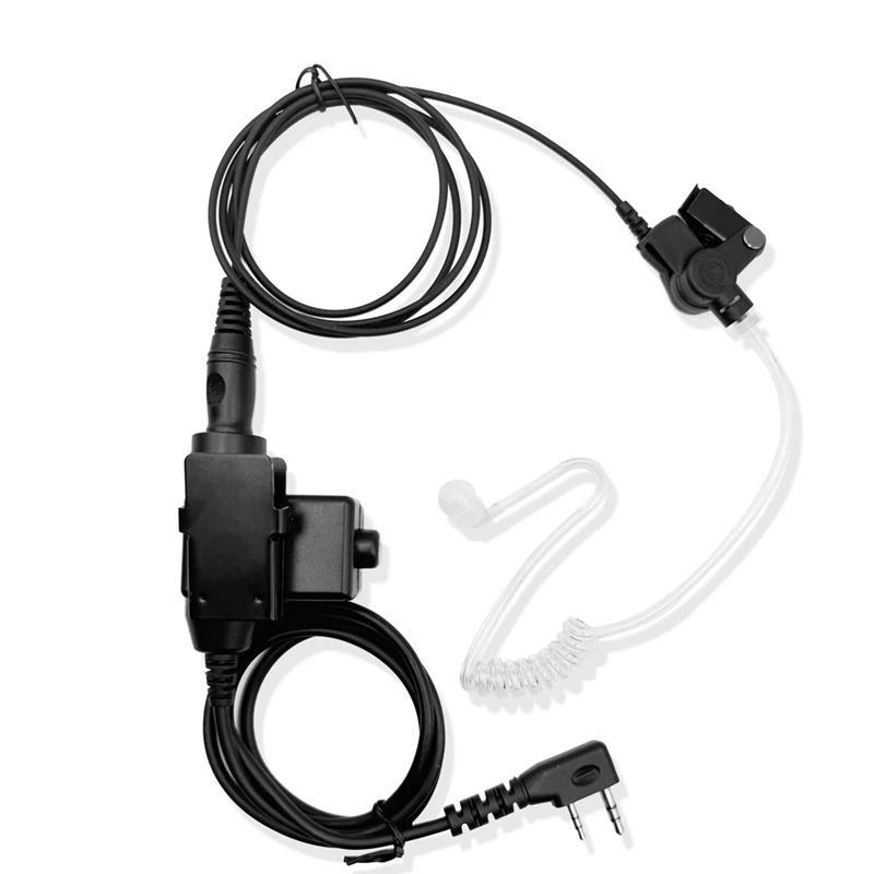 U94 наушники Walkie Talkie K Plug шеи горло микрофон наушник тактические наушники для Baofeng 5R 888S аксессуар для рации