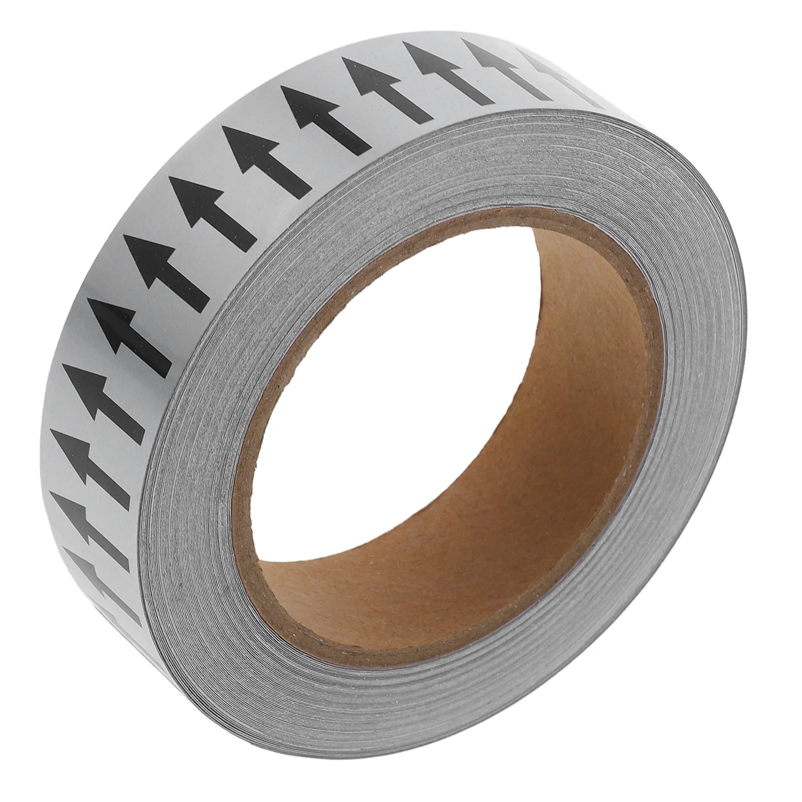 

Pipe Marking Sticker Waterproof Heat Resistant Flow Direction Arrow Label For Industrial Safety Black Gray Pipe Labeling