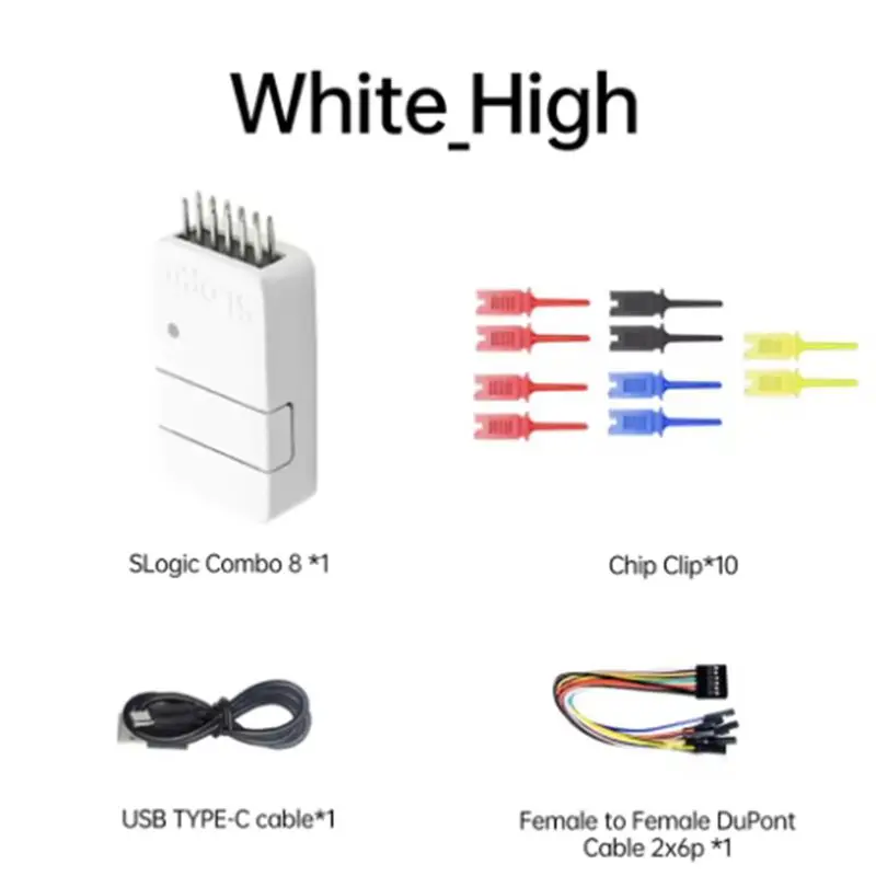 AT02-For Slogic Combo 8 Logic Analyzer Daplink Cklink Debugger Tool 80M Serial Port,Daplink Cklink Debug Tool
