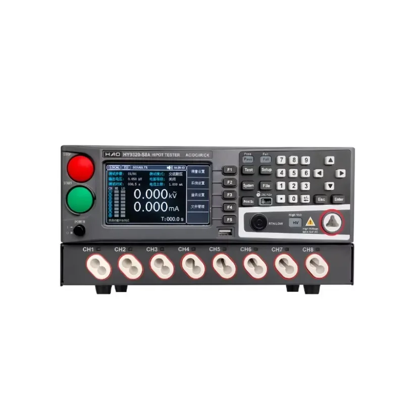 1pcs Haoyi HY9320-S4 AC/DC Withstand Voltage Insulation Tester Has A Rapid Discharge Function For Dc Withstand Voltage Testing