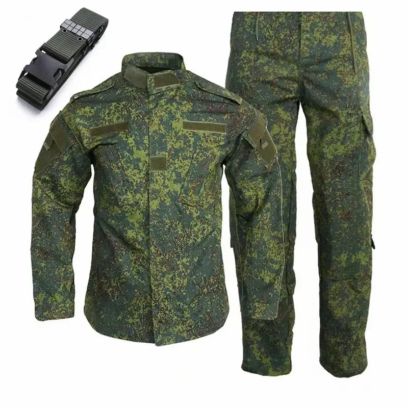 Uniforme táctico de segunda generación para hombre, ropa con cinturón a juego, cuadrícula de 3 colores, serie ACU, para exteriores, 2024