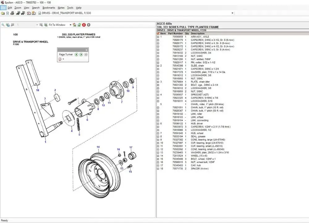 AutoEPC AGCO Allis Part Book & Workshop Service Manuals [2021]