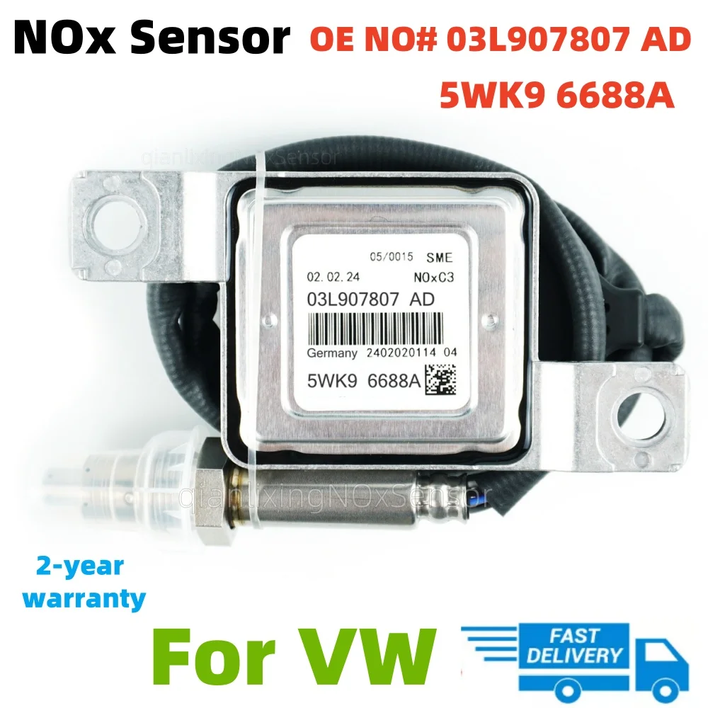 03L907807AD 5WK96688A Original New Nox Sensor Nitrogen Oxide Sensor For Audi A4 Allroad Quattro A5 S5 VW Passat