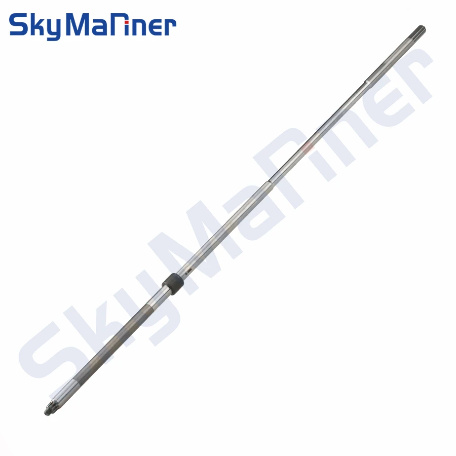 6B4-45501-00 Drive Shaft Short for Yamaha Outboard Motor 9.9HP 15HP 2 Stroke 4 Stroke 6B4-45501 Boat Engine Aftermarket Parts