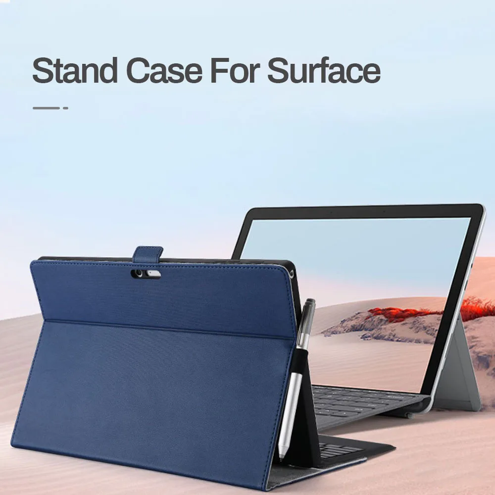 FLip Case For Microsoft Surface Pro 8 X 7 Plus 6 5 4 13 Inch Tablet Sleeve For Surface Go 3 2 1 Pouch Stand Cover