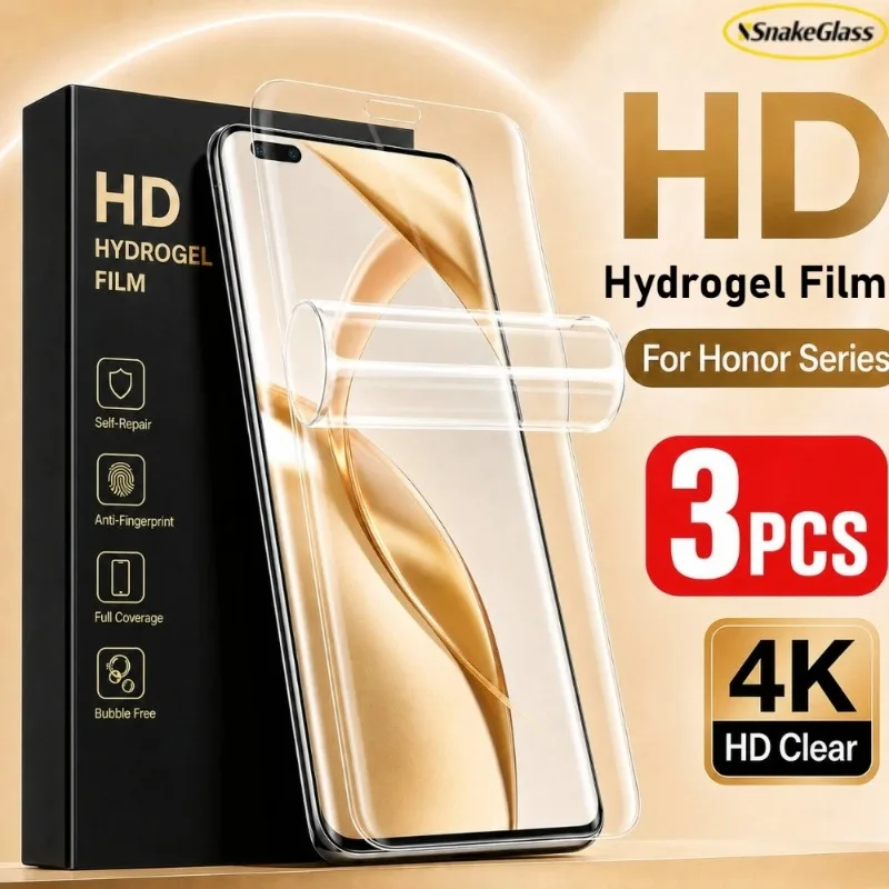 

HD Hydrogel Film for Honor 600 Lite/600 Pro/600/500/400/300/X9/X8/200Pro/100/X7b/x6 Anti-Scratch Self-Repair Screen Protector