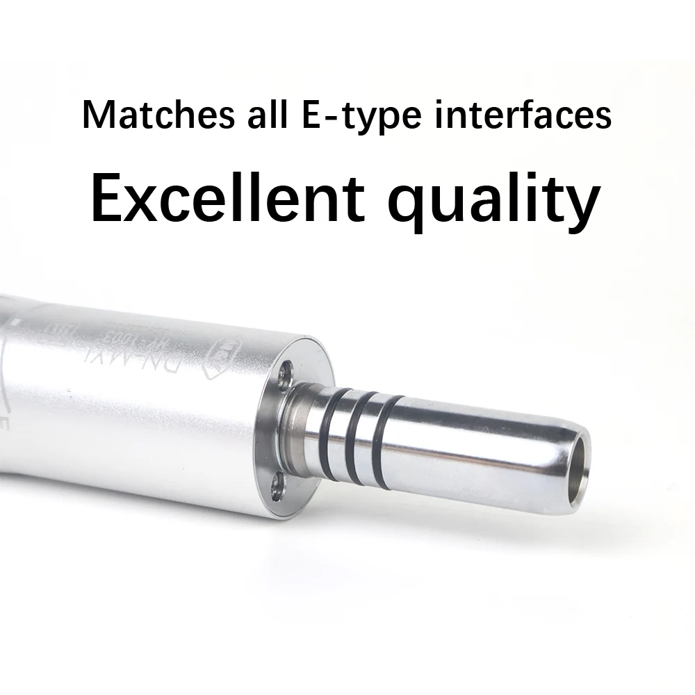 Electric den tal Slow Low Speed E-type Metal Air Motor 4HOLE Handpiece Fit Micromotor