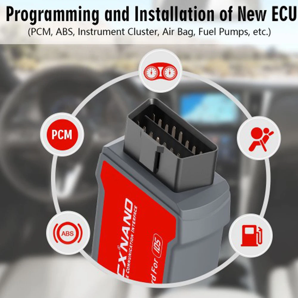 VXDIAG VCX NANO For Mazda/Ford 2 in 1 ECU Programming With IDS V125 Read VIN Clear Code TPM DPF ABS Injector Car Diagnostic Tool view 4