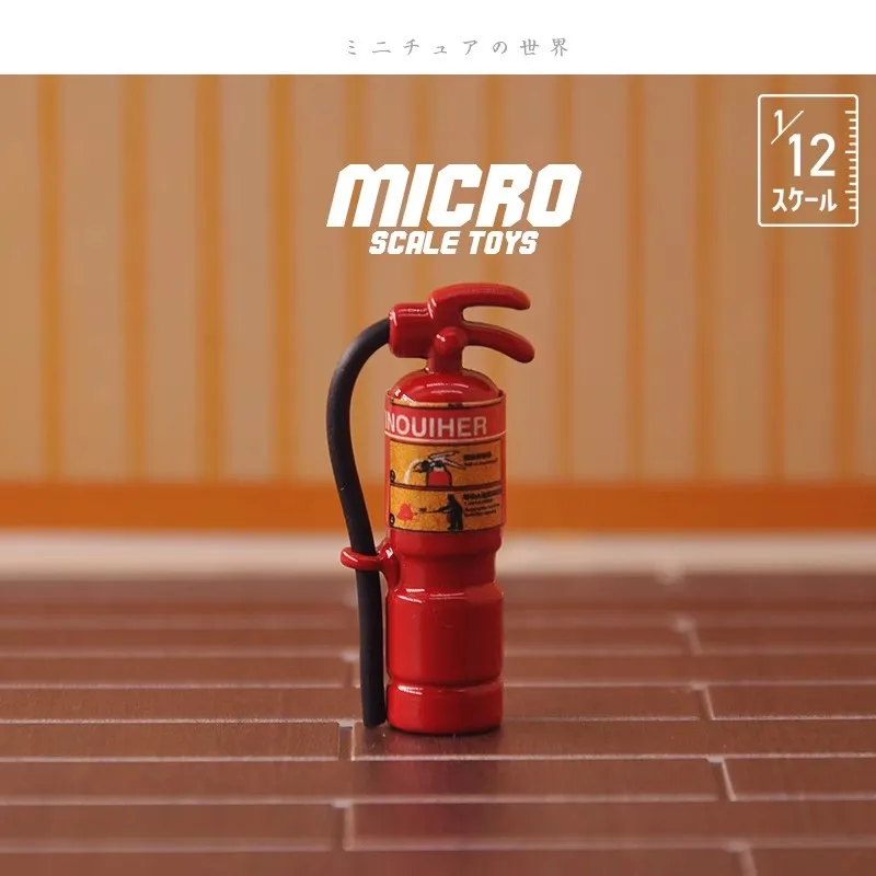 

1/12 Soldier Scene Accessories Fire Extinguisher Model Toy Ornament Fit 6'' Action Figure Body In Stock