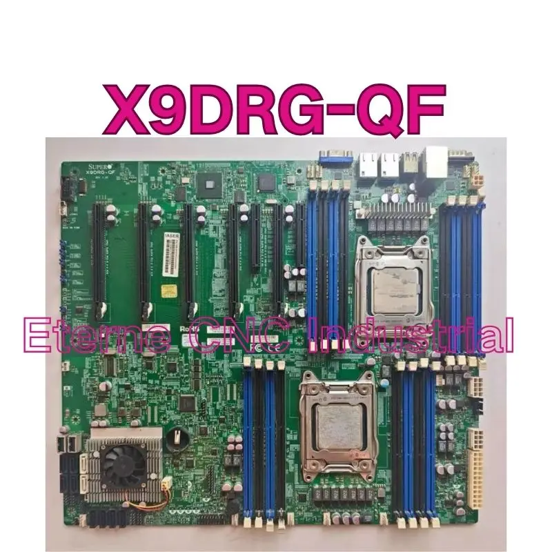 Used X9DRG-QF motherboard, REV: 1.10, LGA1155 pins, supports DDR3 memory testing OK, fast shipping